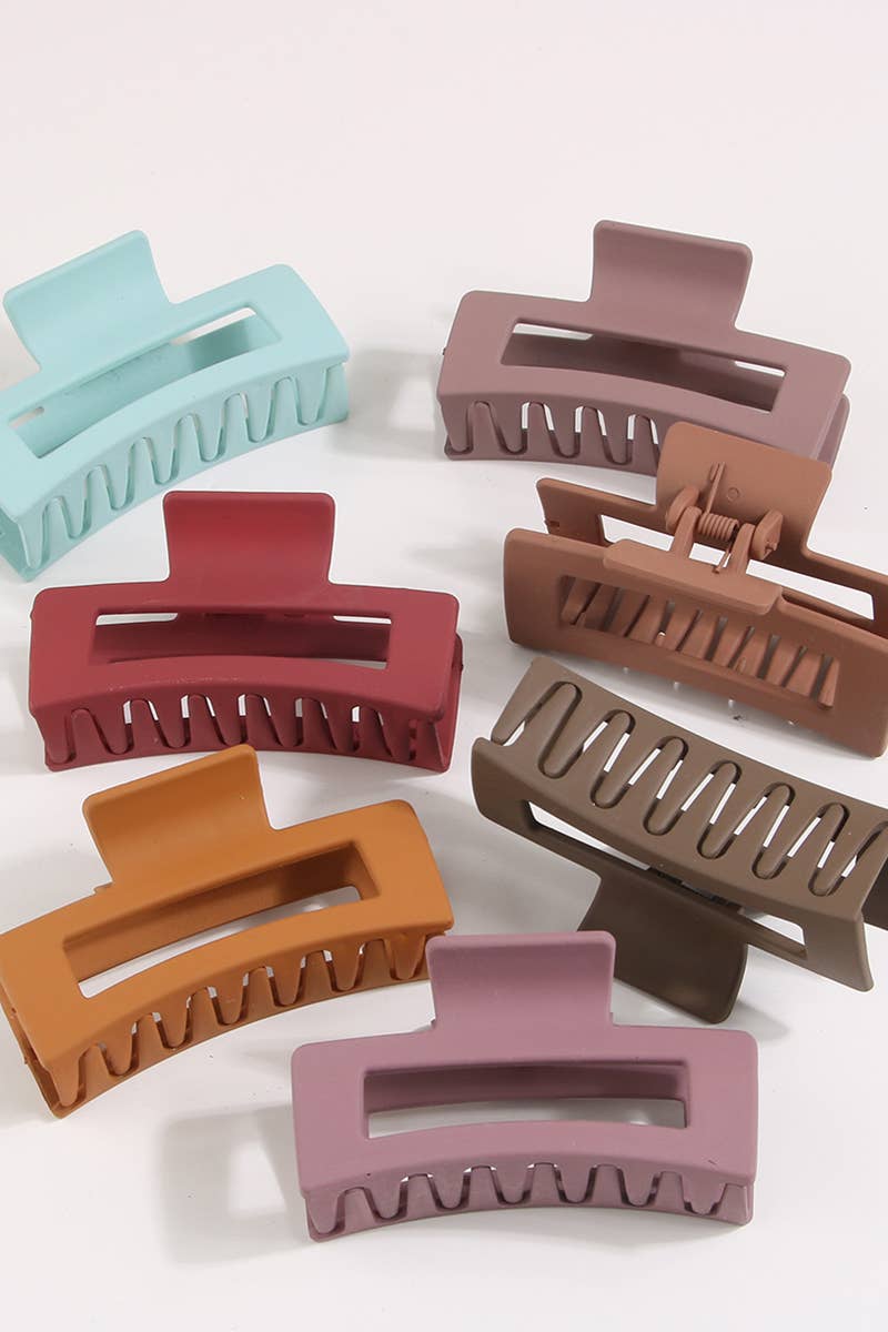 SQUARE BANANA DAILY HAIR CLAW HAIR CLIP_CWAHA0088