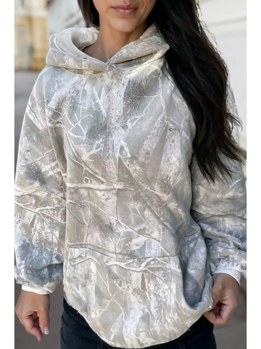 Light grey camo hoodie
