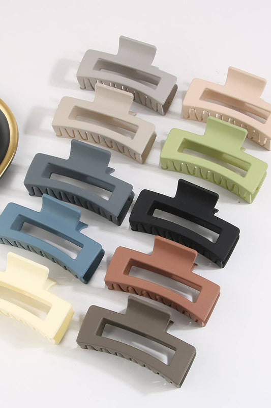 SQUARE BANANA DAILY HAIR CLAW HAIR CLIP_CWAHA0088